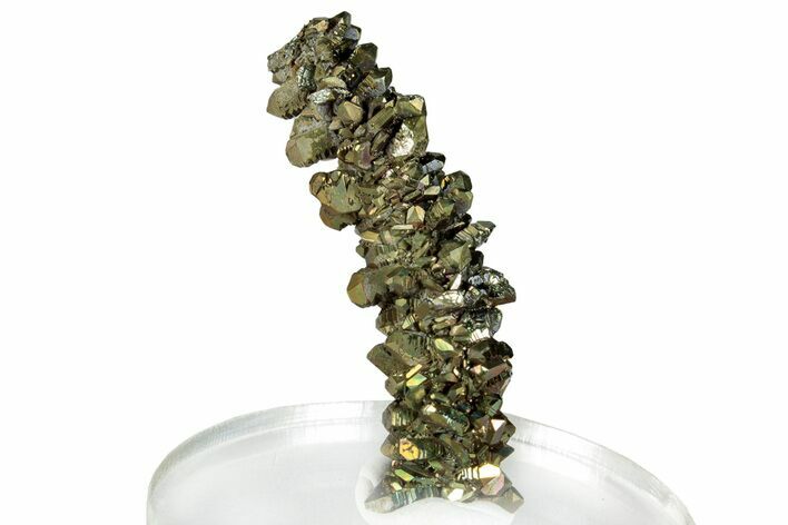 Iridescent Marcasite Crystal Stalactite - Linwood Mine #260711